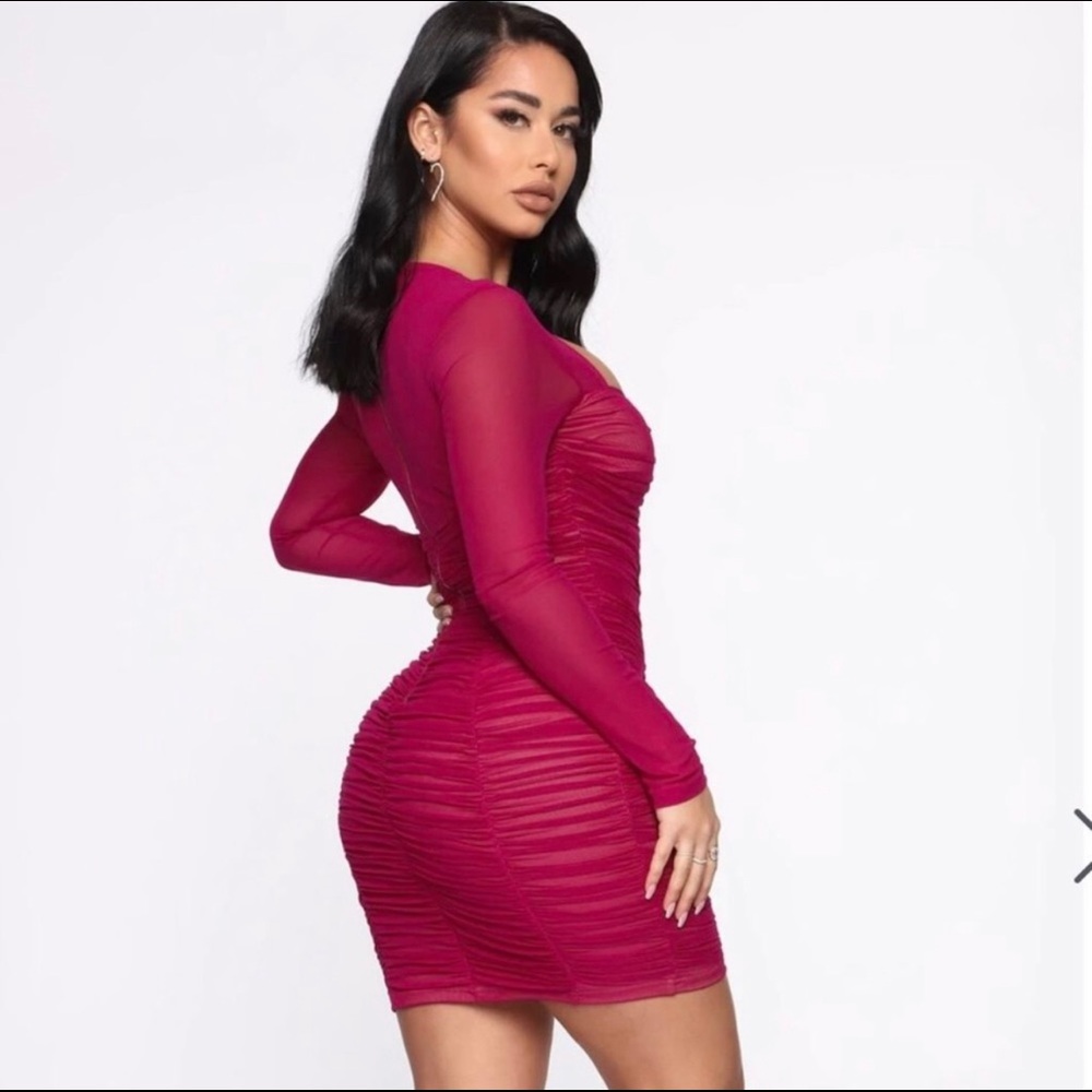 Fashion Nova Long Sleeve Dress